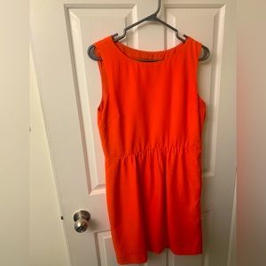 J. Crew A-Line dress - coral